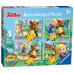 Set de 4 puzzle-uri Disney Goldie si Ursulet (12, 16, 20, 24 piese)