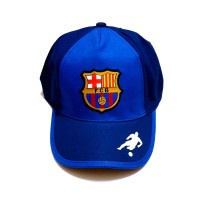 Sapca FC Barcelona pentru copii, albastru - bleumarin